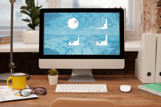 Apple iMac on office desk